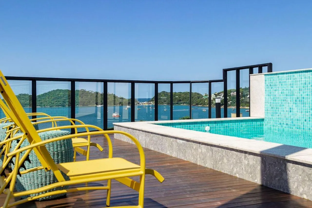 Aion Suites 302 - Lindo Apartamento Com Vista Para O Mar, A 60M Da Praia De Bombinhas, Com Piscina E Academia No Rooftop. Apartment Bombinhas